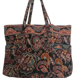 Vera Bradley Multicolor Paisley Tote
